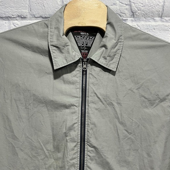 SCOTTEVEST Men Gray Lightweight Nylon Full Zip Jacket Multiple Pocket READ Sz XL - Picture 3 of 8